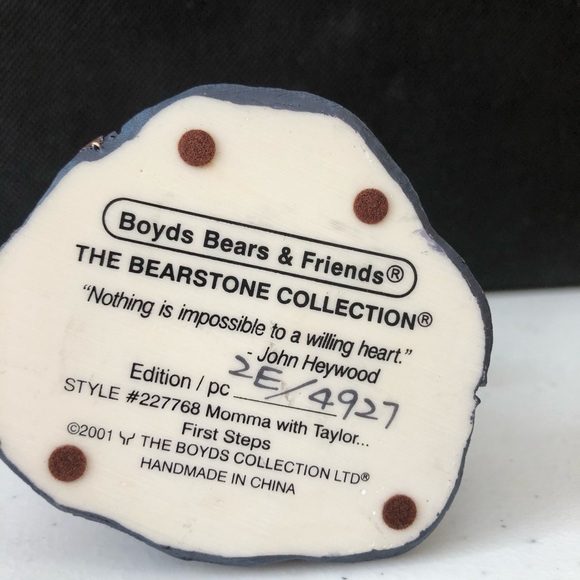 Boyds Bears Momma with Taylor First Steps 2001 - Picture 4 of 4